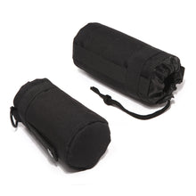 Load image into Gallery viewer, Tactical Hunting Water Bottle Bag Molle Kettle Pouch Holder Camping Cycling Bottle Bag Drawstring Pouch Bag
