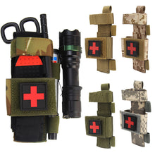 Load image into Gallery viewer, Outdoor First Aid Quick Scissors Set Hanging Bag Slow Release Buckle Medical MilitaryTactical Emergency Tourniquet Strap
