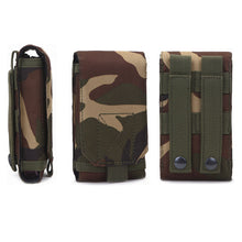 Load image into Gallery viewer, Outdoor Molle Bag Tactical Army Phone Holder Sport Waist Belt Case Waterproof Nylon EDC Sport Hunting Camo Bags in Backpack
