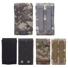 Load image into Gallery viewer, Outdoor Molle Bag Tactical Army Phone Holder Sport Waist Belt Case Waterproof Nylon EDC Sport Hunting Camo Bags in Backpack
