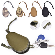 Load image into Gallery viewer, Unisex EDC Mini Key Wallets Holder Coin Purses Pouch Military Army Bag Small Pocket Keychain Zipper Case Out Door Pack
