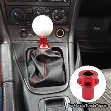 Load image into Gallery viewer, Universal Thread Shift Knob Boot Retainer Adapter M10X1.5 Manual Gear Shifter For Honda/Toyota/Nissan
