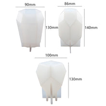 Load image into Gallery viewer, Geometric Stone Shape Silicone Mold DIY Crystal Resin Craft Mould Mirror Effect Bracelet Holder Mold Eposy Desk Decoration Ornament Tool

