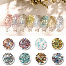 Load image into Gallery viewer, Epoxy Sequin Glitter Kit Iridescent Mermaid Sequin Kit Mix Gradient Laser Glitter Sequin Powder Iridescent Flakes
