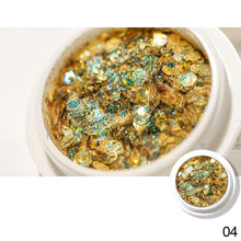 Load image into Gallery viewer, Epoxy Sequin Glitter Kit Iridescent Mermaid Sequin Kit Mix Gradient Laser Glitter Sequin Powder Iridescent Flakes
