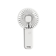 Load image into Gallery viewer, Portable USB Chargeable Mini Fan Handheld Fans with Base Summer Outdoor Portable Hand Hold Fan with Phone Holder
