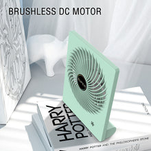 Load image into Gallery viewer, USB Chargeable Fan Mute Ultra Thin Desktop Mini Fan Portable Outdoor Indoor Electric Fan Offfice Fan School Students Fan
