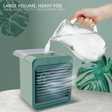 Load image into Gallery viewer, Mini Air Conditioner Air Cooler Fan USB Chargeable Portable Air Conditioner 3 Gear Air Cooling Fan Office Desktop Fan
