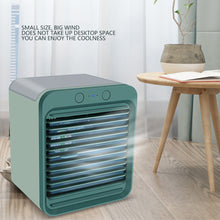 Load image into Gallery viewer, Mini Air Conditioner Air Cooler Fan USB Chargeable Portable Air Conditioner 3 Gear Air Cooling Fan Office Desktop Fan
