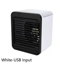 Load image into Gallery viewer, Mini Air Conditioner Air Cooler Fan USB Chargeable Portable Air Conditioner 3 Gear Air Cooling Fan Office Desktop Fan
