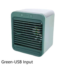 Load image into Gallery viewer, Mini Air Conditioner Air Cooler Fan USB Chargeable Portable Air Conditioner 3 Gear Air Cooling Fan Office Desktop Fan
