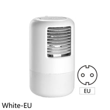 Load image into Gallery viewer, Mini Air Conditioner Timing Air Cooler Fan with Atmosphere Light USB Air Cooling Fan Office Desktop Fan Moisturizing Fan
