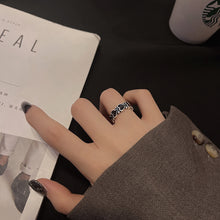 Load image into Gallery viewer, Fashion Vintage Dark Retro Black Red Heart Love Simple Drip Oil Women Female Creative Couple Jewelry Accessories
