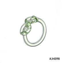 Load image into Gallery viewer, Fashion Vintage Knot Ring Resin Ring Colourful Acrylic Rings Geometric Round Fashionable Women Trendy Versatile Punk Ring Women
