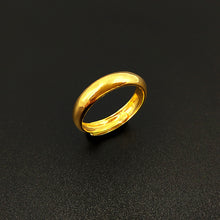 Load image into Gallery viewer, Fashion Female Elegant Glossy Ring Brushed Inner Print Frosted Opening Men Women Ring Couple Ring Male Jewelry Accessories
