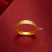 Load image into Gallery viewer, Fashion Elegant Clover Ring Men Women Creative Gold Plated 520 1314 Ring Couple Ring Female Male Jewelry Accessories
