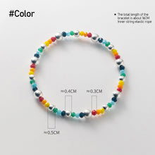 Load image into Gallery viewer, Fashion Rice Beads Boho Smiley Rainbow Heart Cute Bear Colorful Pendant Bracelet Women Girl Creative Jewelry Accessories
