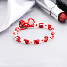 Load image into Gallery viewer, Fashion Rice Beads Boho Color Handmade Mixed Color Flower Beaded Bracelet Women Girl Jewelry Accessories
