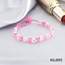 Load image into Gallery viewer, Fashion Rice Beads Boho Color Handmade Mixed Color Flower Beaded Bracelet Women Girl Jewelry Accessories
