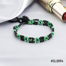 Load image into Gallery viewer, Fashion Rice Beads Boho Color Handmade Mixed Color Flower Beaded Bracelet Women Girl Jewelry Accessories
