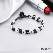 Load image into Gallery viewer, Fashion Rice Beads Boho Color Handmade Mixed Color Flower Beaded Bracelet Women Girl Jewelry Accessories
