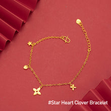 Load image into Gallery viewer, Fashion Love Clover Thin Bracelet N Letter Bracelet Fashion Creative Women Girl Wrist Chain Elegant Jewelry Accessories
