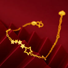 Load image into Gallery viewer, Fashion Star Bracelet Thin Bracelet Female Small Star Sand Gold Elegant Bracelet Women Female Jewelry Accessories
