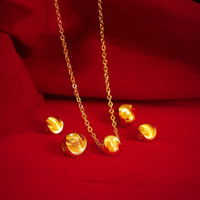 Load image into Gallery viewer, Delicate Cat's Eye Gold Bead Necklace Clavicle Chain Fashion Female Women Beaded Pendant Girl Jewelry Accessories
