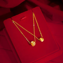 Load image into Gallery viewer, Delicate Cat's Eye Gold Bead Necklace Clavicle Chain Fashion Female Women Beaded Pendant Girl Jewelry Accessories
