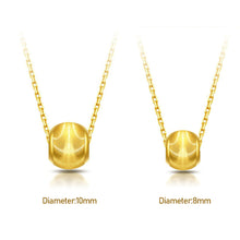 Load image into Gallery viewer, Delicate Cat's Eye Gold Bead Necklace Clavicle Chain Fashion Female Women Beaded Pendant Girl Jewelry Accessories
