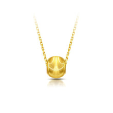 Load image into Gallery viewer, Delicate Cat's Eye Gold Bead Necklace Clavicle Chain Fashion Female Women Beaded Pendant Girl Jewelry Accessories
