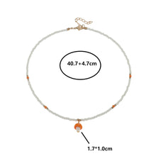 Load image into Gallery viewer, Bohemian Sweet Cool Wind Colorful Rice Bead Necklace Beaded Fun Creative Mushroom Pendant Necklace Fashion Women Choker
