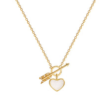 Load image into Gallery viewer, Simple Personality Temperament Arrow Heart Love Fashion Titanium Steel Clavicle Chain Chain Female Women Jewelry
