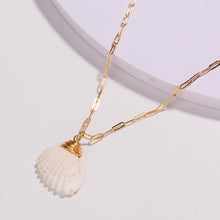 Load image into Gallery viewer, Fashion Natural Shell Ocean Wind Necklace Summer Bohemian Female Double Layer Personality Beach Conch Shell Chain Jewelry Female Women
