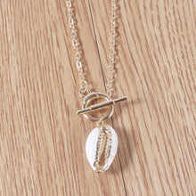 Load image into Gallery viewer, Fashion Summer Bohemia Shell Necklace Creative Pendant Elegant Gold Chain Women Girl Jewelry Clavicle Chain Accessories
