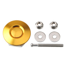 Load image into Gallery viewer, Car Front Bumper Hood Pin Push Button Billet Quick Release Racing Engine Bonnet Lock Latch Clip Body Kit Aluminum

