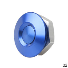 Load image into Gallery viewer, Car Front Bumper Hood Pin Push Button Billet Quick Release Racing Engine Bonnet Lock Latch Clip Body Kit Aluminum
