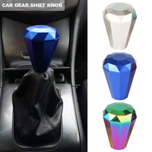 Load image into Gallery viewer, Universal Car Manual Gear Aluminum Diamond Shape Racing Stick Shift Knob Lever Shifter Racing Shift Knob
