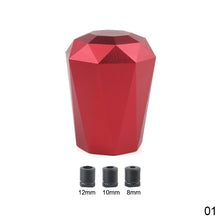 Load image into Gallery viewer, Universal Car Manual Gear Aluminum Diamond Shape Racing Stick Shift Knob Lever Shifter Racing Shift Knob
