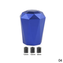 Load image into Gallery viewer, Universal Car Manual Gear Aluminum Diamond Shape Racing Stick Shift Knob Lever Shifter Racing Shift Knob
