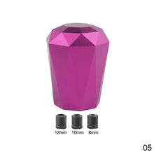 Load image into Gallery viewer, Universal Car Manual Gear Aluminum Diamond Shape Racing Stick Shift Knob Lever Shifter Racing Shift Knob

