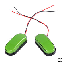 Load image into Gallery viewer, 2Pcs Truck Side Marker Light Amber Warning Trailer Indicator Lorry Rear Side Signal Lamps12V 24V
