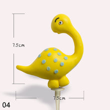 Load image into Gallery viewer, 3D Dinosaur Cake Topper Cartoon Kids Birthday Cake Decoration Party Favors Supplies Boys Toy Love gifts Cute Figure Ornaments
