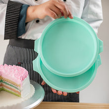 Load image into Gallery viewer, 4inch/6inch Silicone Layered Cake Round Shape Baking Pastry Tool DIY Desserts Making Mould Silicone Pan Bakeware Tool
