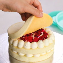 Load image into Gallery viewer, 4inch/6inch Silicone Layered Cake Round Shape Baking Pastry Tool DIY Desserts Making Mould Silicone Pan Bakeware Tool
