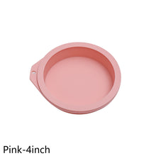 Load image into Gallery viewer, 4inch/6inch Silicone Layered Cake Round Shape Baking Pastry Tool DIY Desserts Making Mould Silicone Pan Bakeware Tool

