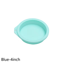 Load image into Gallery viewer, 4inch/6inch Silicone Layered Cake Round Shape Baking Pastry Tool DIY Desserts Making Mould Silicone Pan Bakeware Tool
