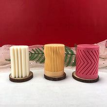 Load image into Gallery viewer, DIY Geometry Silicone Candle Mold Carving Art Aromatherapy Plaster Home Decoration Mold Wedding Gift
