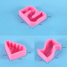 Load image into Gallery viewer, DIY Geometry Silicone Candle Mold Carving Art Aromatherapy Plaster Home Decoration Mold Wedding Gift

