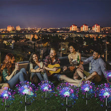 Load image into Gallery viewer, Firework Solar Light 90/120/150 LED Fireworks Lamp Solar Powered Waterproof Outdoor Garden Light Lawn Automatic Lamp
